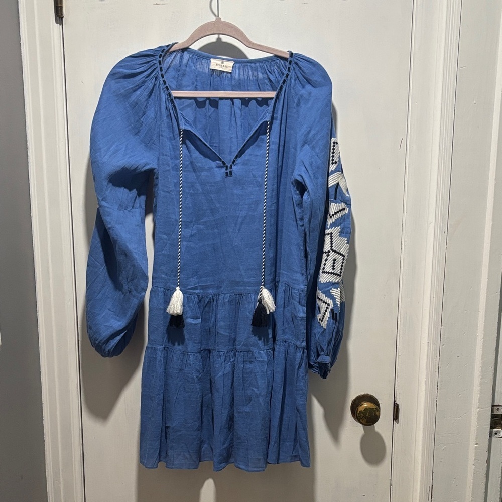BENARAS by citrus embroidered mini dress size xs